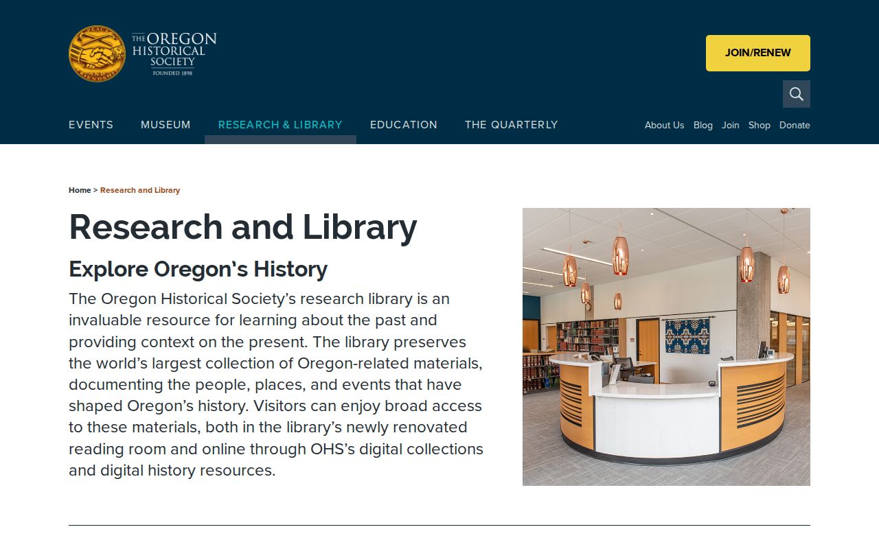 Portland city directory family-history research at Oregon Historical Society Library