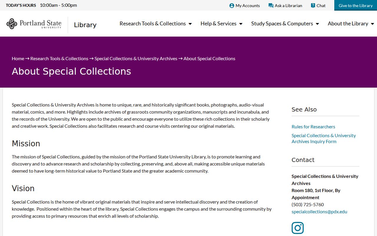 Portland city directory context research at Portland State University Special Collections