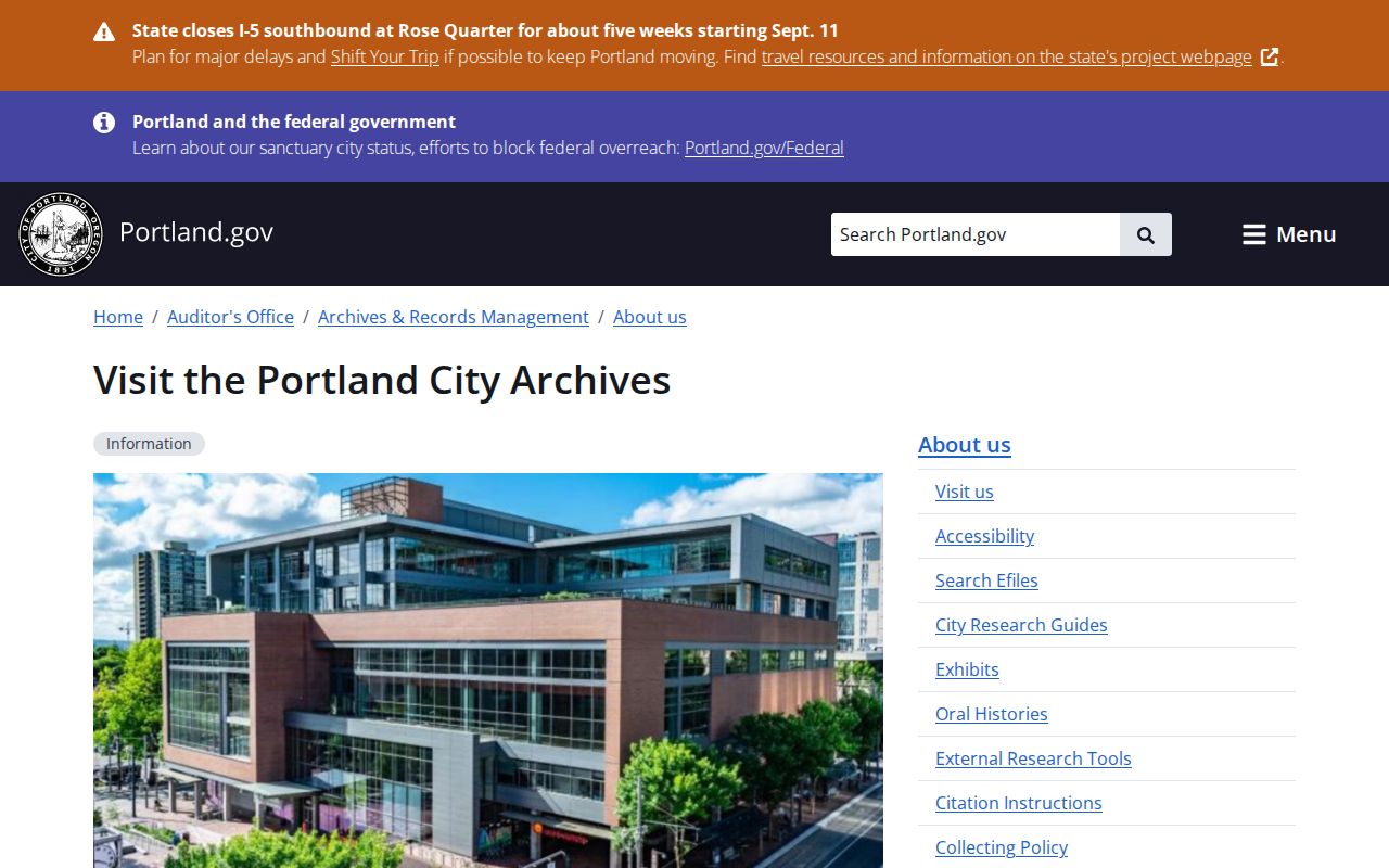Portland city directory address-crosswalk research at Portland City Archives